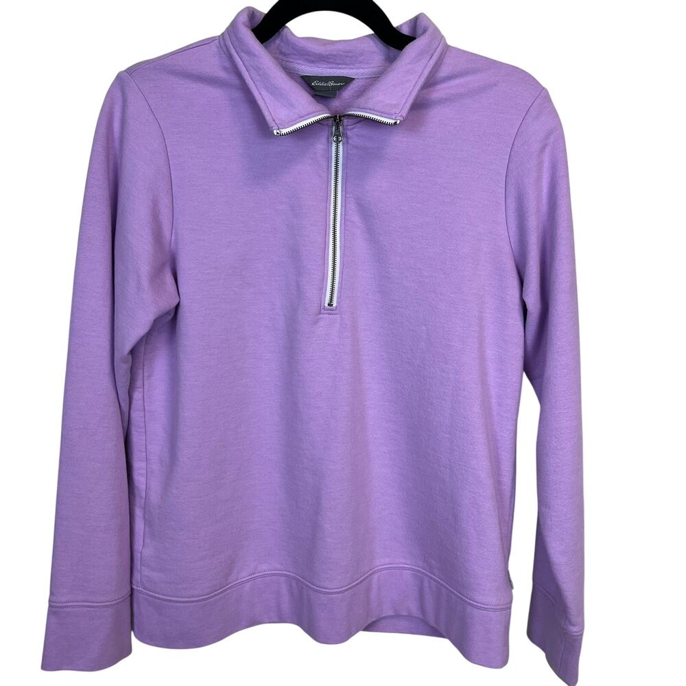 EDDIE BAUER QUARTER ZIP SWEATSHIRT